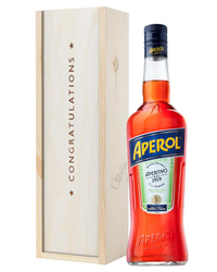 Aperol Spritz Congratulations Gift In Wooden Box