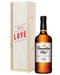 Canadian Club Whisky Valentines Day Gift